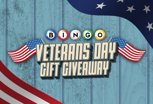 BINGO VETERANS DAY Gift Giveaway