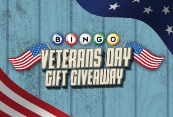 BINGO VETERANS DAY Gift Giveaway